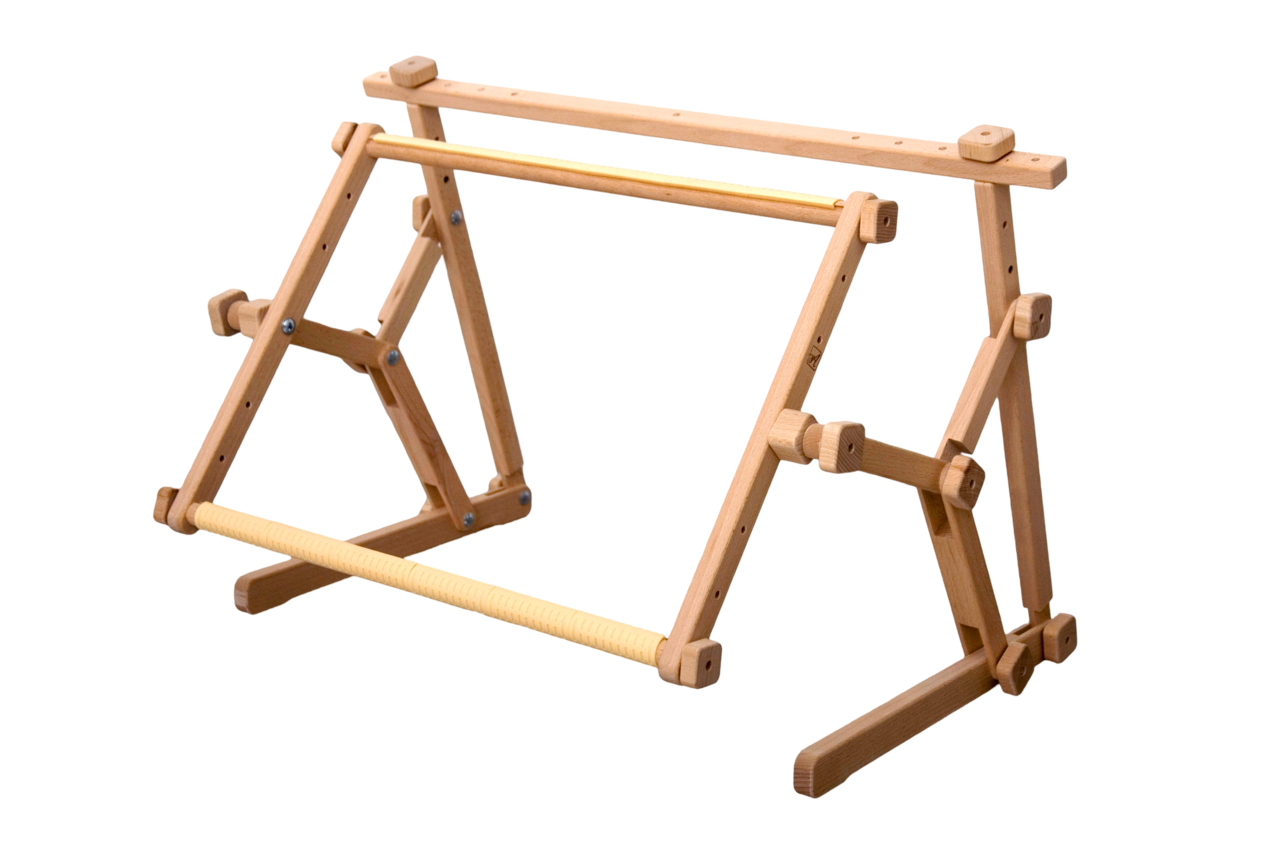 Wooden embroidery stand UNIVERSAL ( SOFA AND TABLE-TYPE) Oriole 30—Ö48 cm CSIV3048
